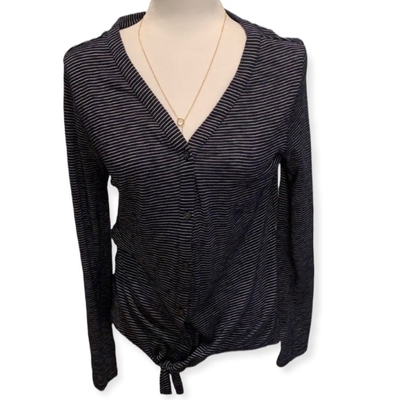 LOFT KNIT BUTTON UP TOP - Picture 15 of 15